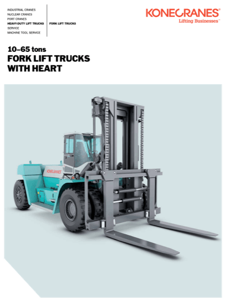 Konecranes Forklifts cover page